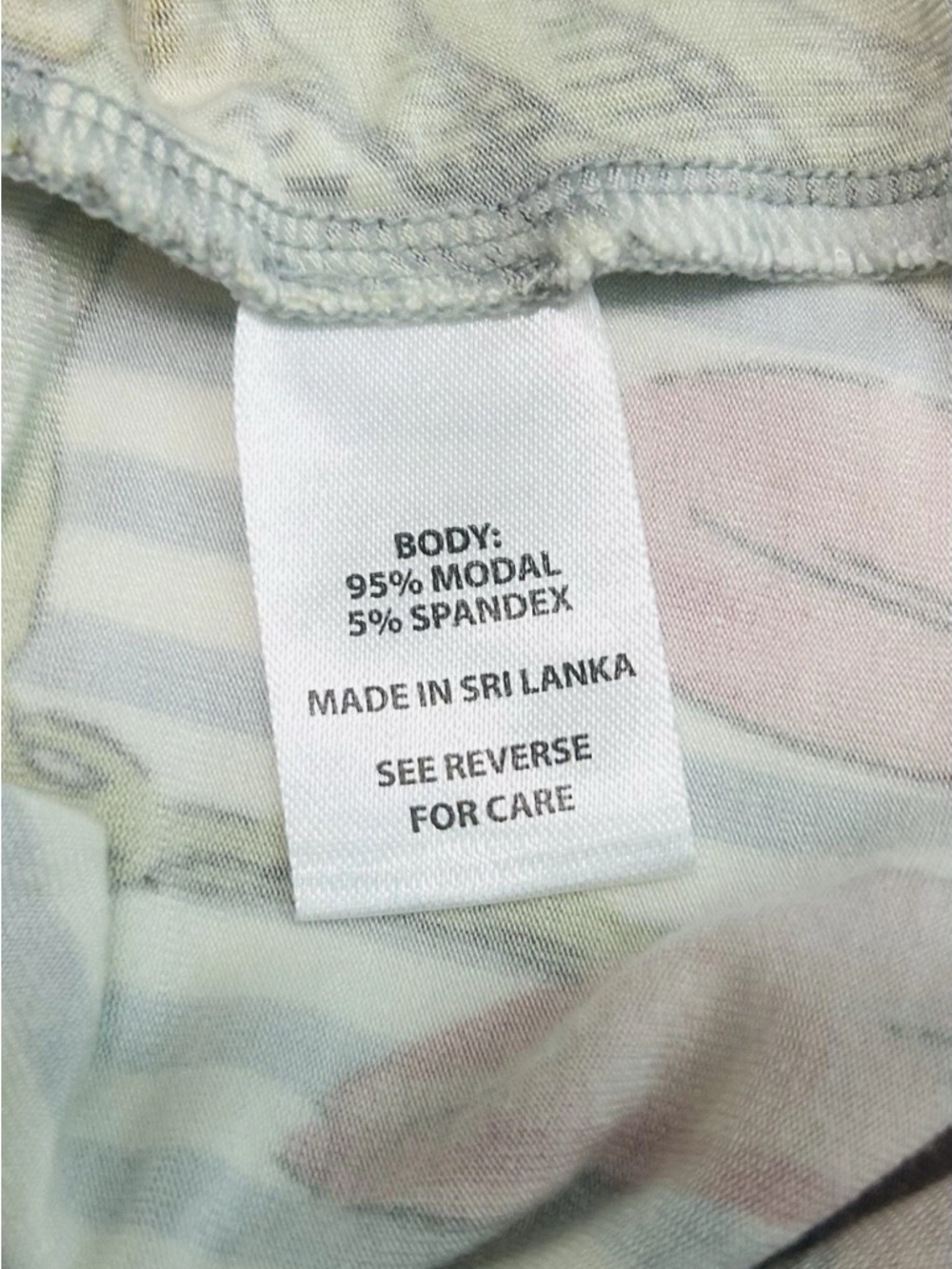 Pajama Set - Blue/Green/Pink - Picture 5 of 6
